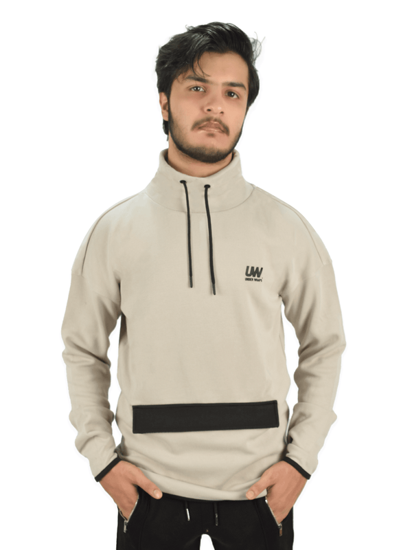Stone Harbor Men's Sweatshirt MEN'S PREMIUM FUNNEL NECK SWEATSHIRT