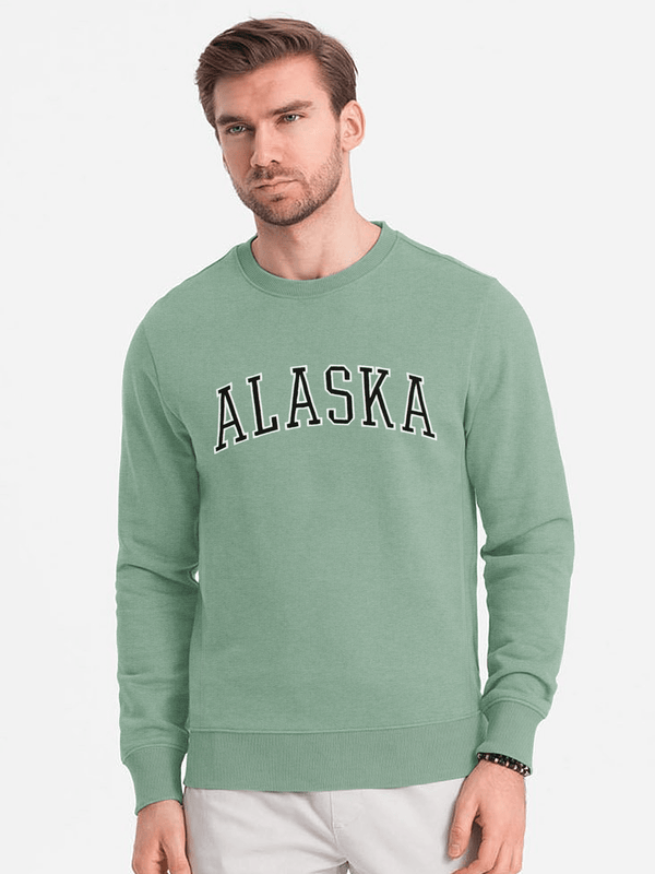 Stone Harbor Men's Sweatshirt MEN'S PREMIUM SAGE SWEATSHIRT