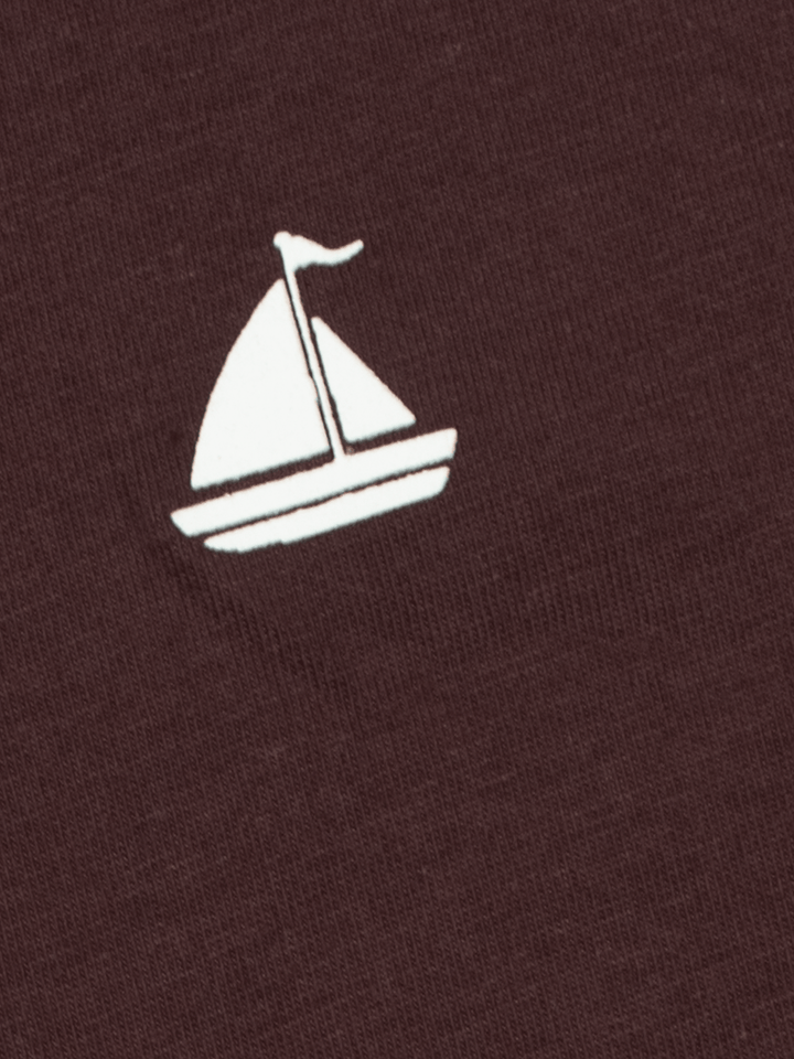 Stone Harbor Men's T-Shirt MEN'S BASIC BURGUNDY T-SHIRT