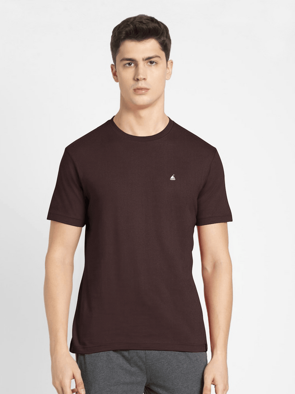 Stone Harbor Men's T-Shirt MEN'S BASIC BURGUNDY T-SHIRT
