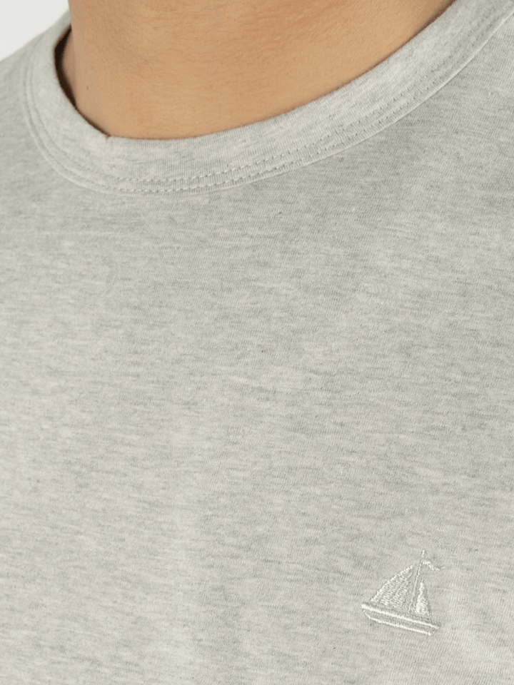 Stone Harbor Men's T-Shirt MEN'S BASIC GREY T-SHIRT