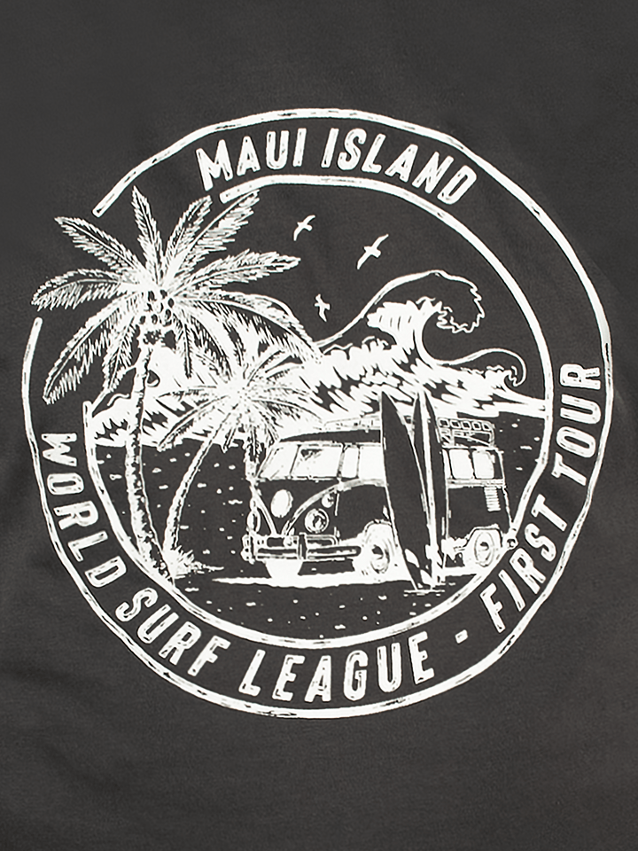 Stone Harbor Men's T-Shirt MEN'S CHARCOAL GRAPHIC T-SHIRT