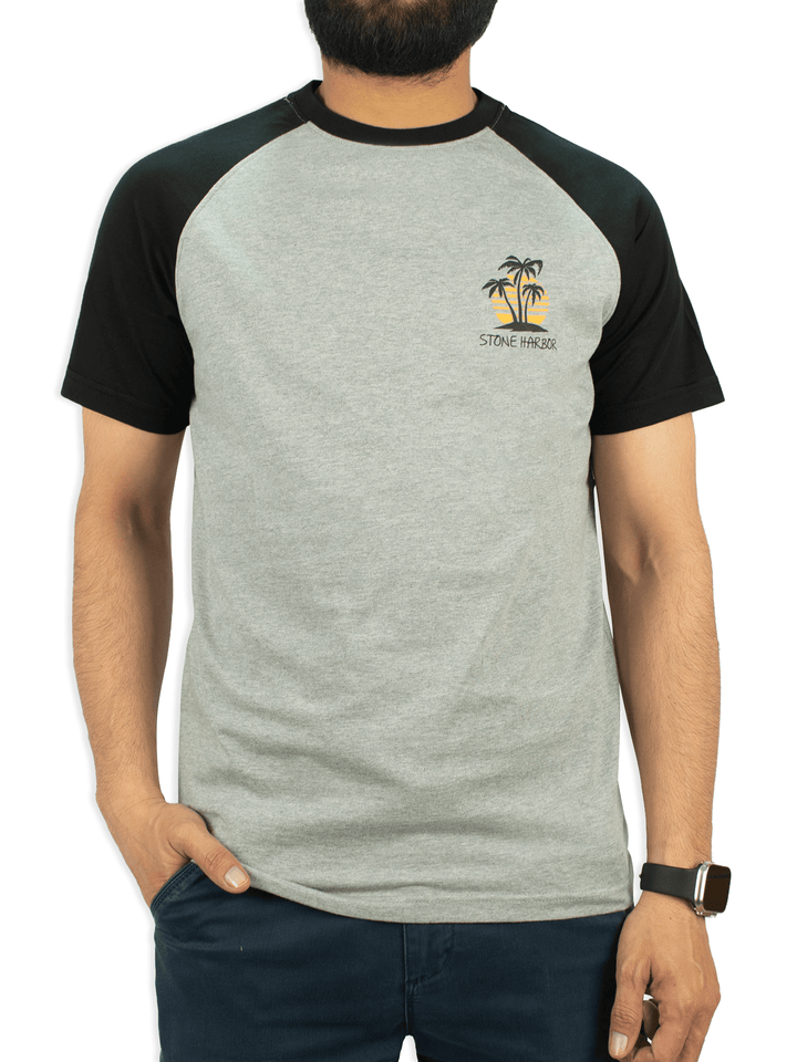 Stone Harbor Men's T-Shirt MEN'S ESSENTIAL RAGLAN T-SHIRT