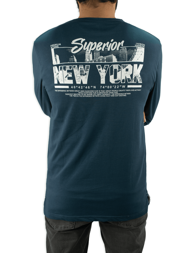 Stone Harbor Men's T-Shirt MEN'S NAVY SUPERIOR EDITION T-SHIRT