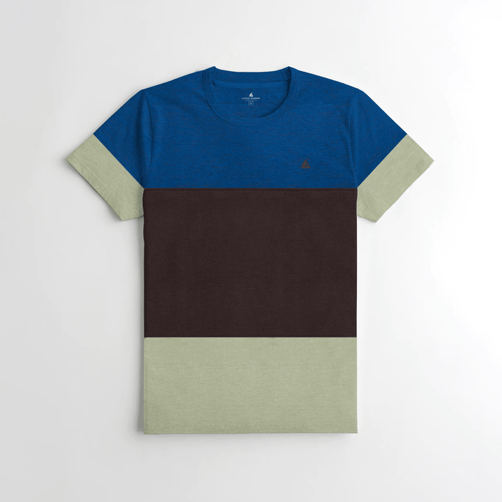 Stone Harbor Men's T-Shirt MEN'S PREMIUM COLOR BLOCK T-SHIRT