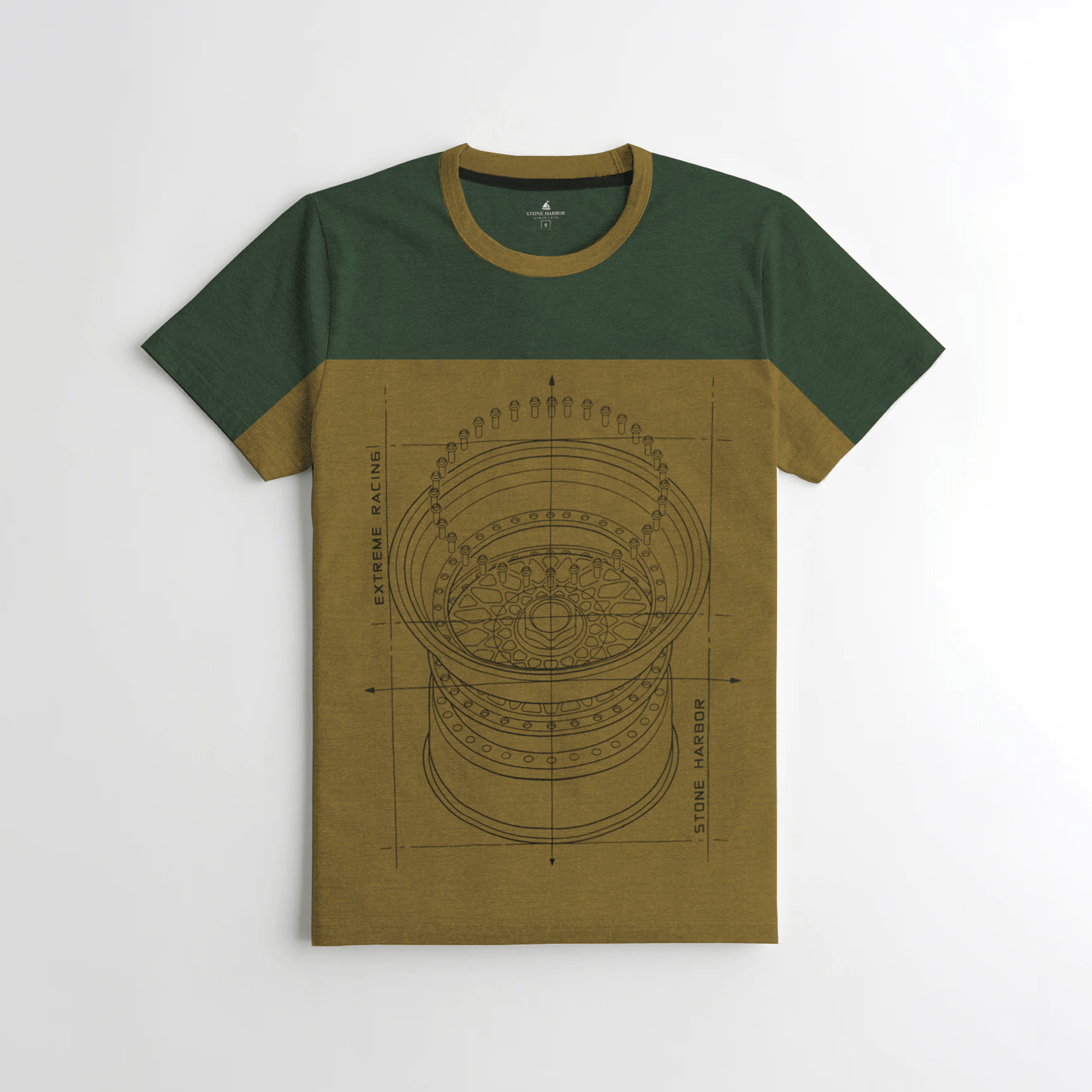 Stone Harbor Men's T-Shirt MEN'S PREMIUM PANELED T-SHIRT