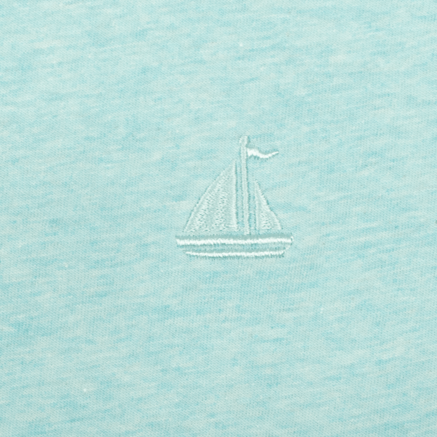 Stone Harbor Men's T-Shirt MEN'S TEXTURED AQUA T-SHIRT