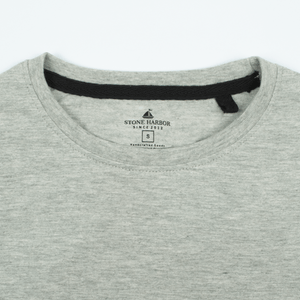 Stone Harbor Men's T-Shirt MEN'S TEXTURED GREY T-SHIRT