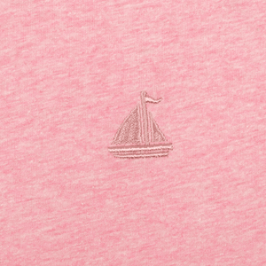Stone Harbor Men's T-Shirt MEN'S TEXTURED PINK T-SHIRT