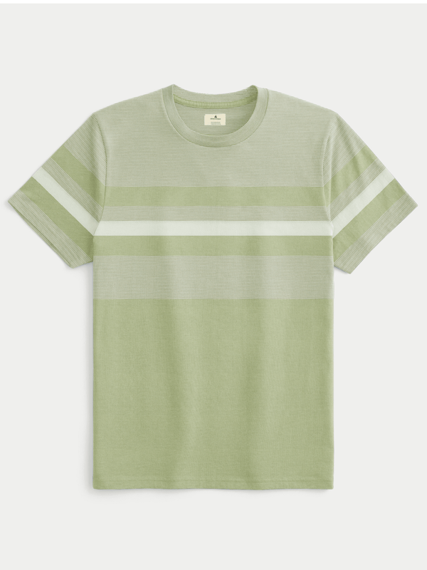 Stone Harbor Men's T-Shirt MEN'S YARN DYED OLIVE T-SHIRT