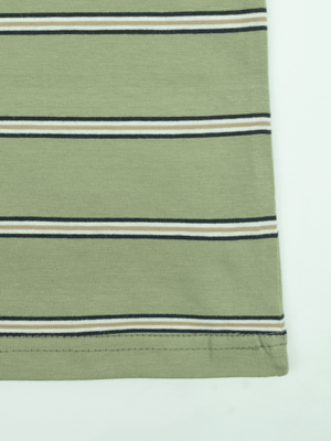 Stone Harbor Men's Tee Shirt MEN'S OLIVE STRIPER T-SHIRT