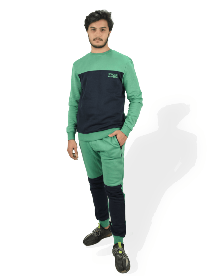 MEN S PREMIUM PANELED FLEECE TRACKSUIT Stoneharbor .pk