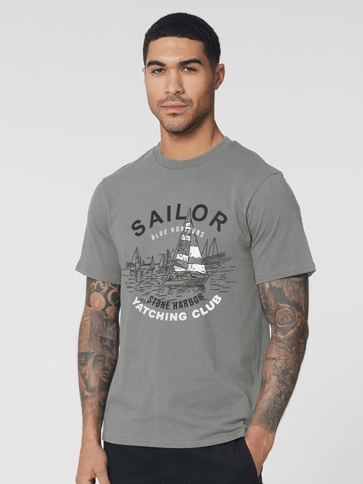 Stone Harbor MEN'S YATCHING CLUB T-SHIRT