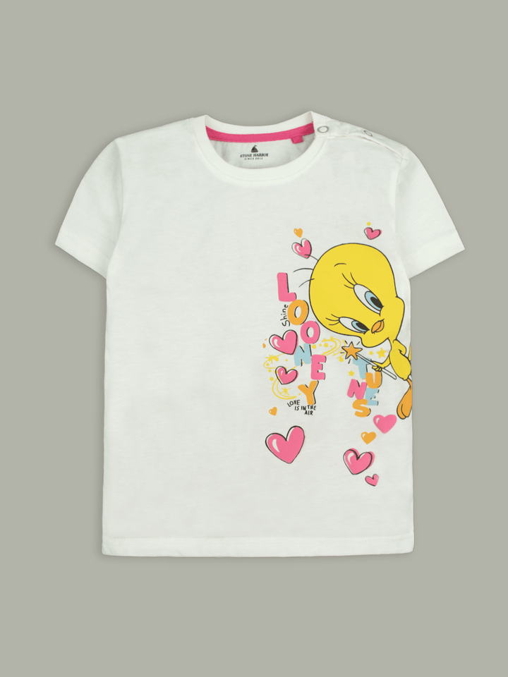 Stone Harbor MINI GIRL'S TWEETY T-SHIRT