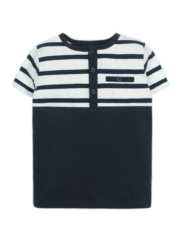 Stone Harbor T-shirts BOY'S NAVY STRIPER T-SHIRT
