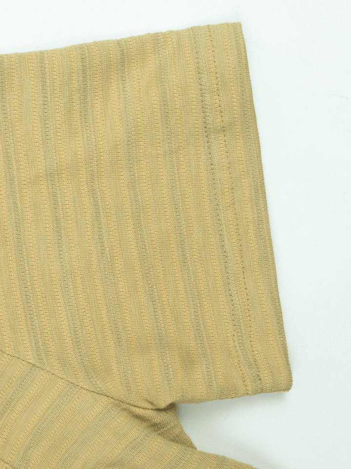 Stone Harbor T-shirts MEN'S MUSTARD V-NECK T-SHIRT