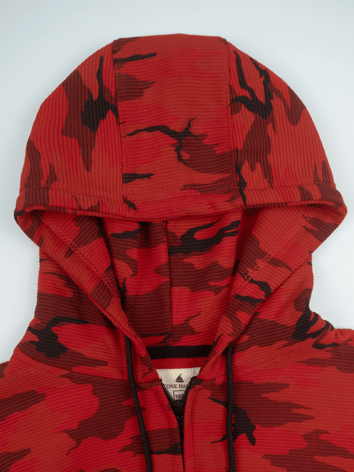 Stone Harbor WOMEN'S CAMO ZIP-THROUGH HOODIE