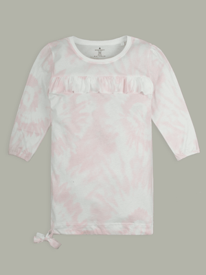Stone Harbor WOMEN'S FRILLED DYED TOP