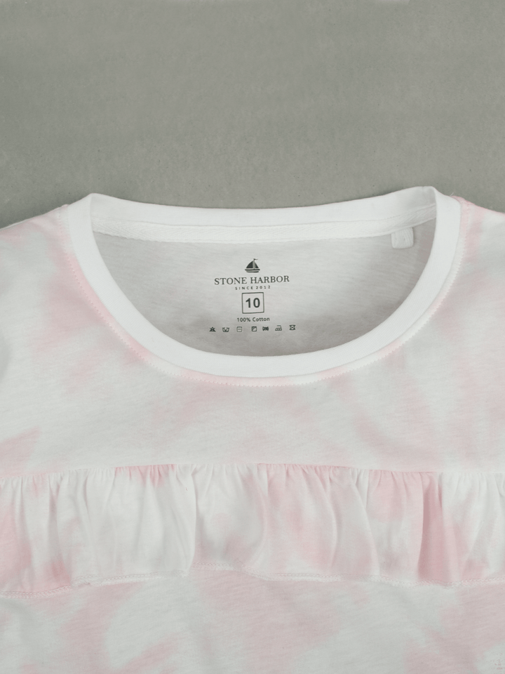 Stone Harbor WOMEN'S FRILLED DYED TOP