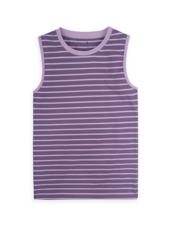 Stone Harbor WOMEN'S LILAC STRIPER TOP