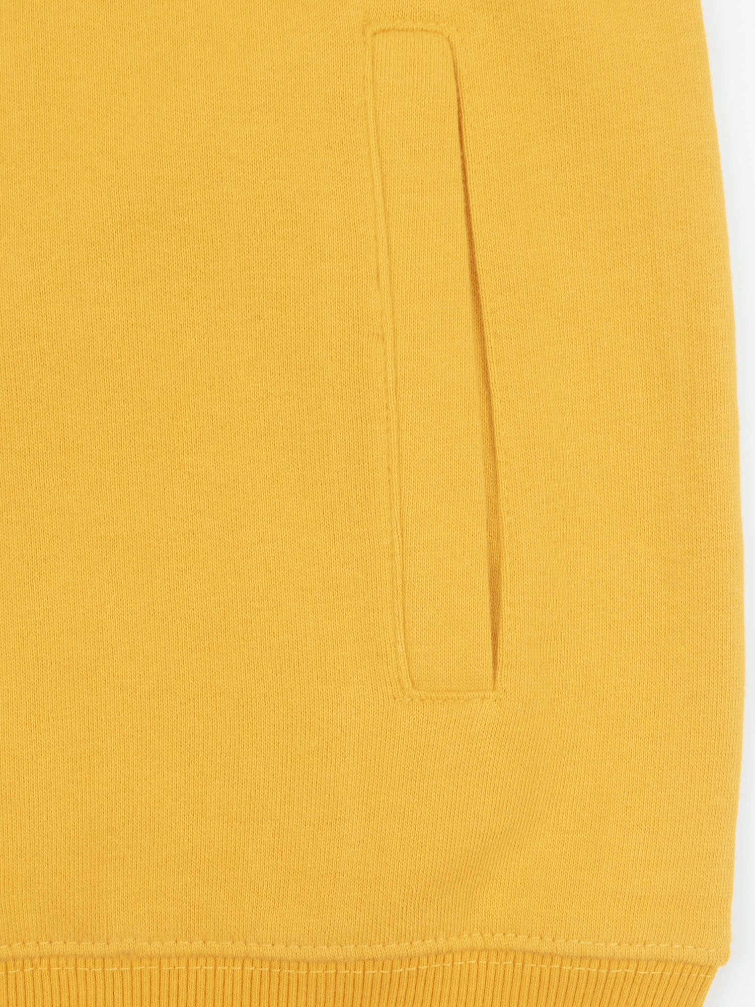 Stone Harbor WOMEN'S MUSTARD FLEECE ZIP-UP HOODIE