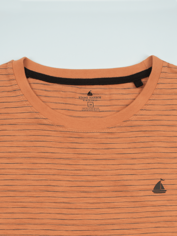Stone Harbor Women's T-Shirt WOMEN'S ORANGE SIGNATURE T-SHIRT