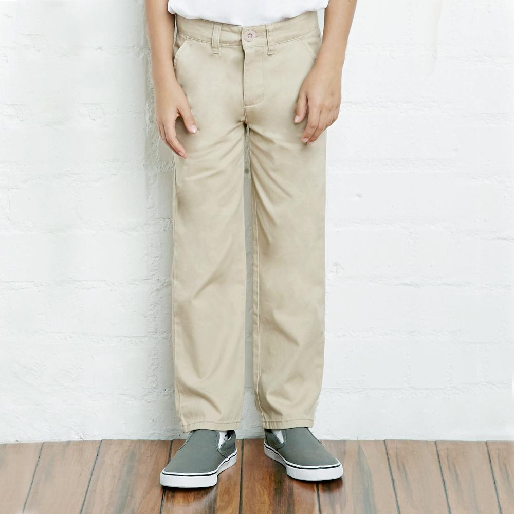 Stone Harbor Boy's Cotton Jeans Khaki / 2-3 Y BOY'S STONE HARBOR STRETCHY SLIM FIT KHAKI COTTON JEANS
