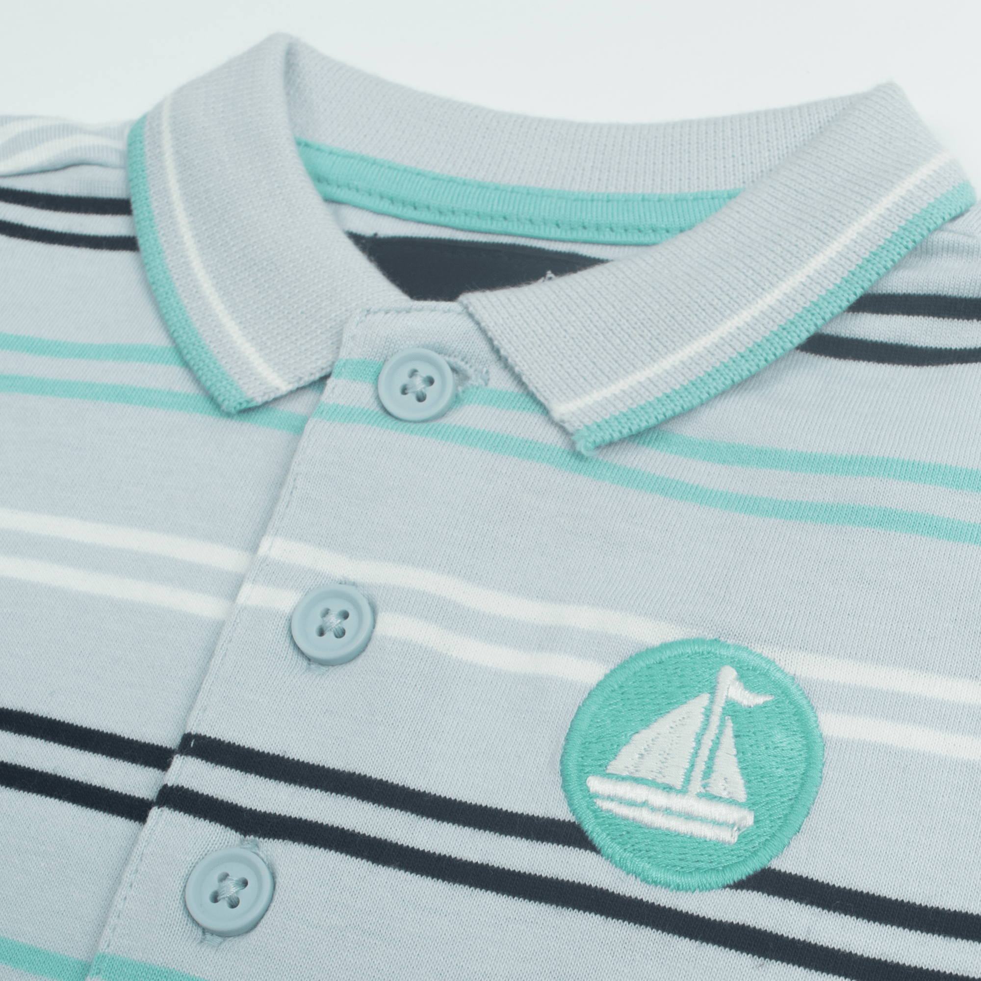 Stone Harbor BOY'S POLO Striper / 12-18 M BOY'S EXTRA SOFT STRIPER POLO SHIRT