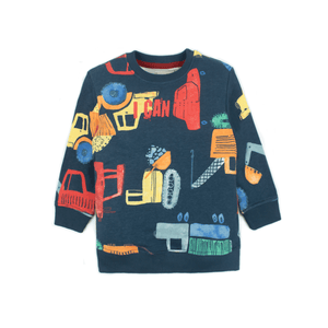 Stone Harbor Boy's Sweat Shirt BOY'S DIGGER PRINTED SWEATSHIRT