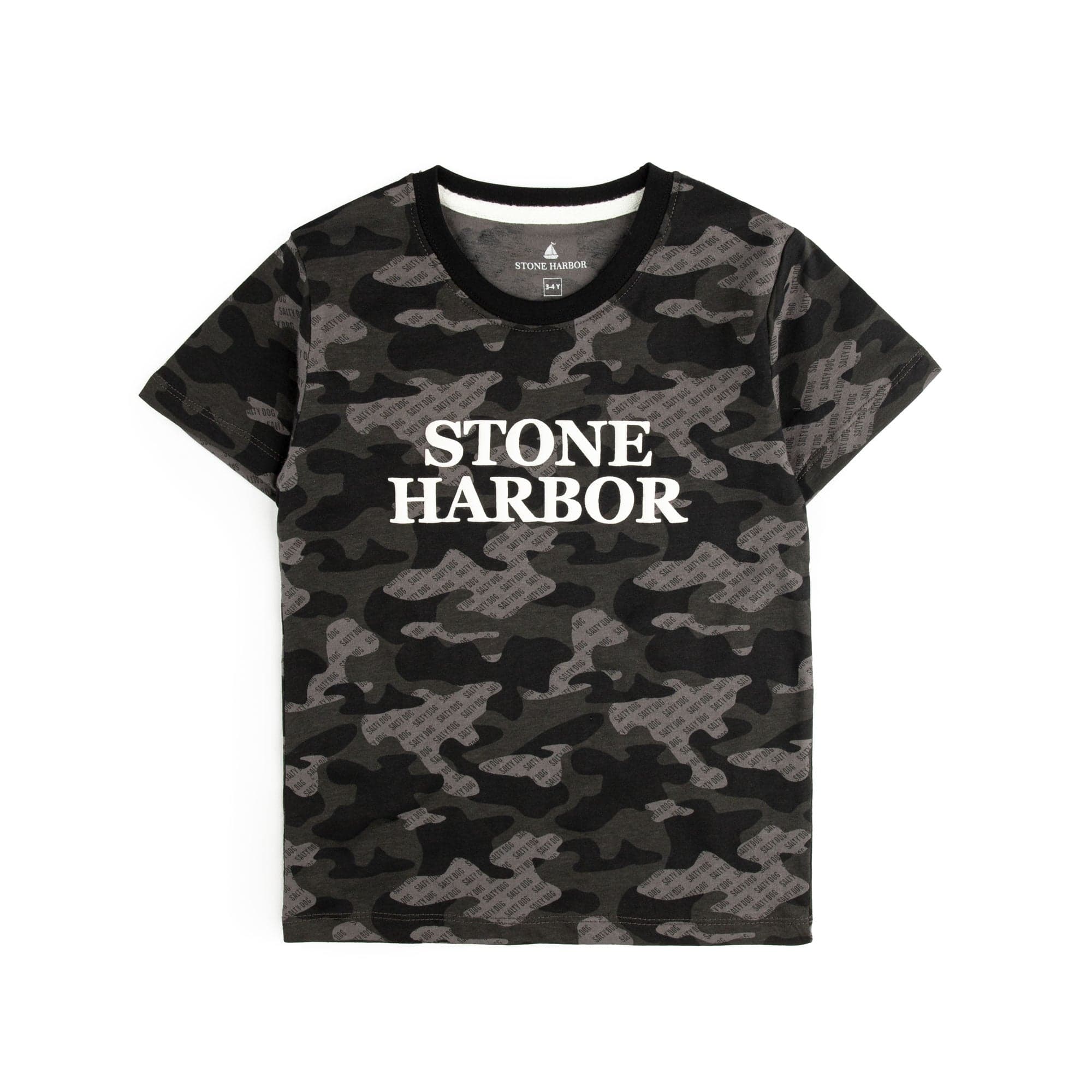 Stone Harbor Boy's Tee Shirt AOP / 2-3 Y BOY'S CAMO GRAPHIC TEE SHIRT
