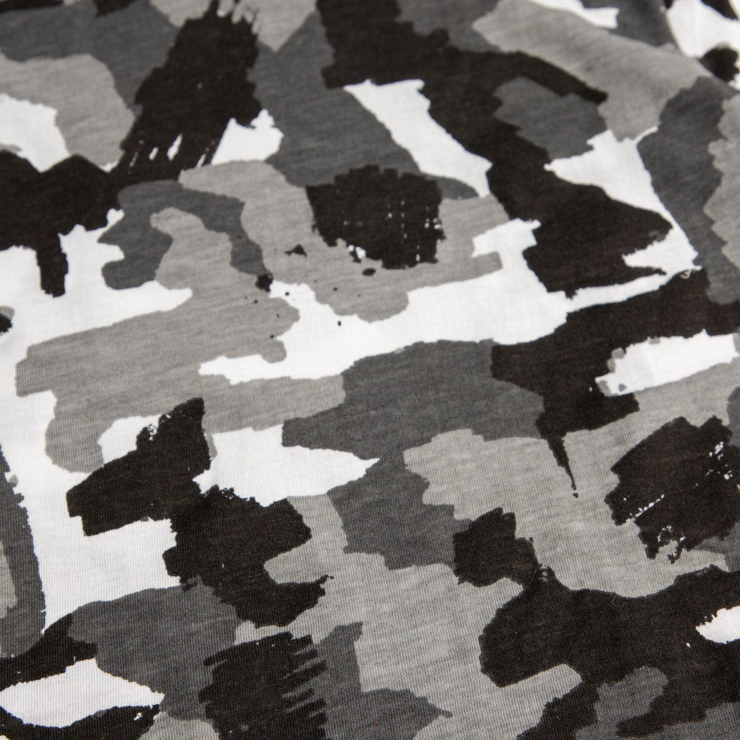 Stone Harbor Boy's Tee Shirt CAMO / 4-5 Y BOY'S BLACN & WHITE CAMO TEE SHIRT