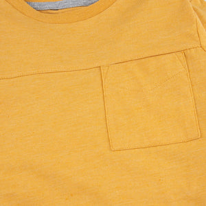 Stone Harbor Boy's Tee Shirt BOY'S MUSTARD POCKET TEE SHIRT
