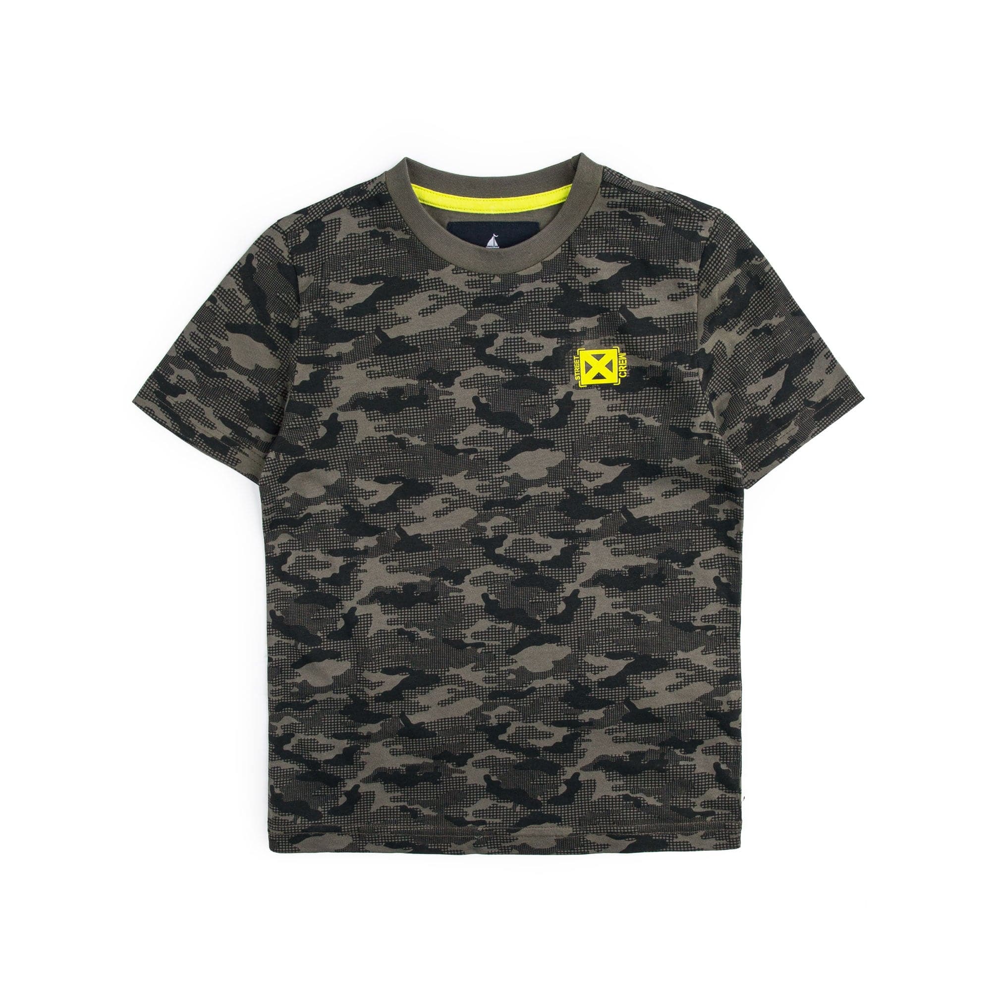 Stone Harbor Boy's Tee Shirt BOY'S STREET CREW CAMO TEE SHIRT