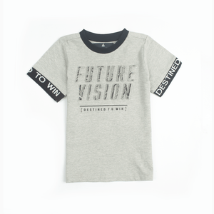 Stone Harbor Boy's Tee Shirt Grey / 3-4 Y BOY'S  FUTUR VISION TEE SHIRT