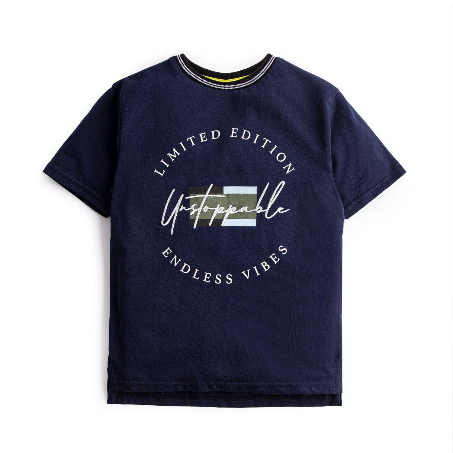 Stone Harbor Boy's Tee Shirt Navy / 5-6 Y BOY'S UNSTOPPABLE EMBROIDERED TEE SHIRT