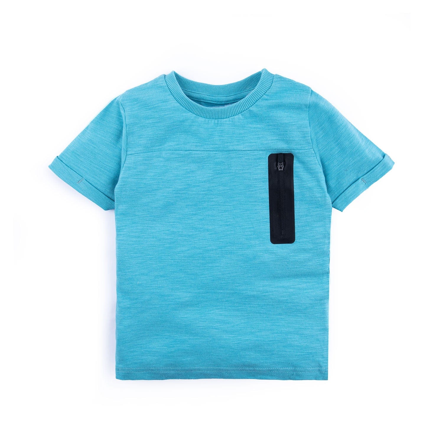 Stone Harbor Boy's Tee Shirt Sky / 12-18 M BOY'S SKY ZIPPER TEE SHIRT
