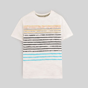 Stone Harbor Boy's Tee Shirt White / 5-6 Y BOY'S PLAYFUL WHITE TEE SHIRT