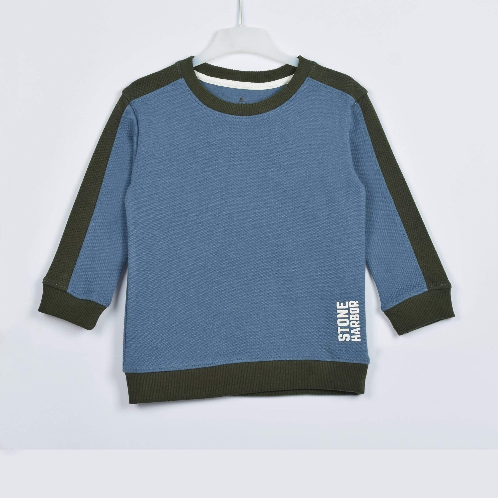 Stone Harbor Boy's Tracksuit Blue / 2-3 Y BOY'S STONE HARBOR BLUE CONTRASTING TRACKSUIT
