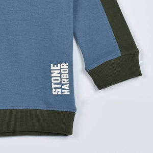 Stone Harbor Boy's Tracksuit BOY'S STONE HARBOR BLUE CONTRASTING TRACKSUIT