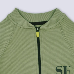 Stone Harbor Boy's Zipper BOY'S STONE HARBOR EXCLUSIVE OLIVE BOMBER JACKET