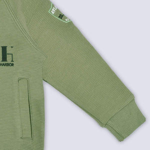 Stone Harbor Boy's Zipper BOY'S STONE HARBOR EXCLUSIVE OLIVE BOMBER JACKET