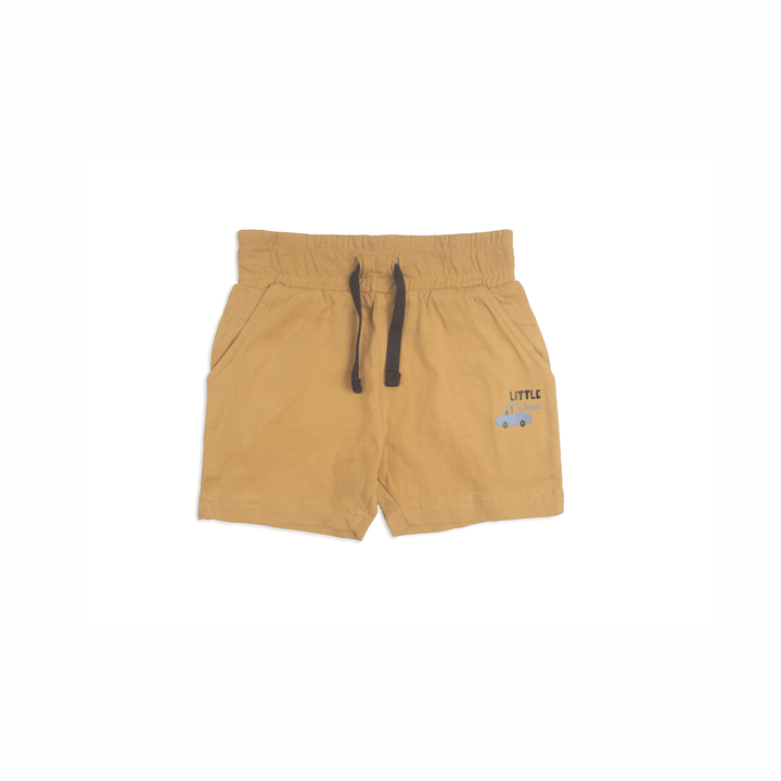 Stone Harbor Boys Shorts Ochre / 0-3 M MINI BOY'S LITTLE DRIVER SHORTS