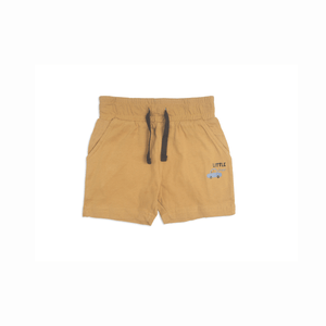 Stone Harbor Boys Shorts Ochre / 0-3 M MINI BOY'S LITTLE DRIVER SHORTS