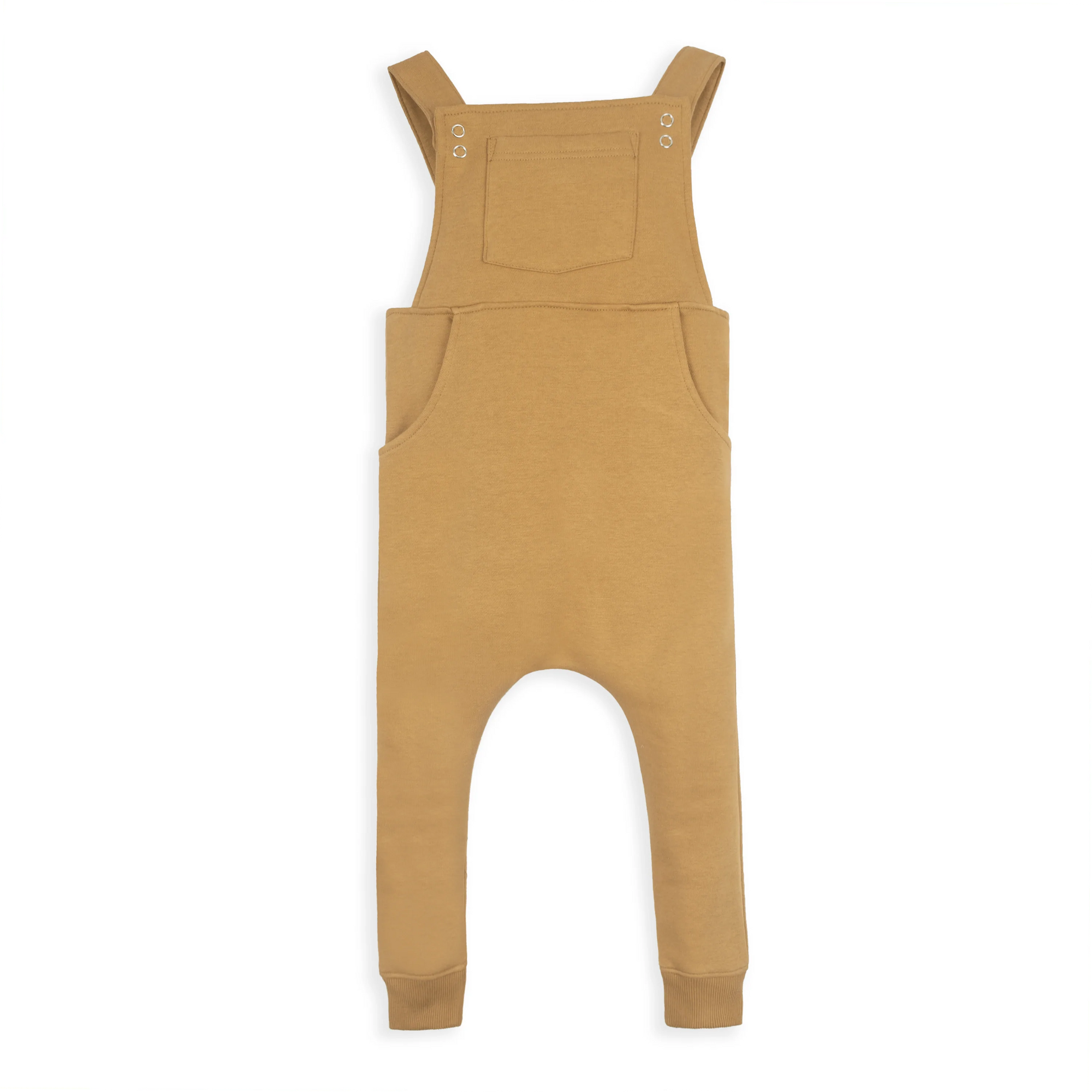 Stone Harbor Dungaree UNISEX BROWN FLEECE DUNGAREE