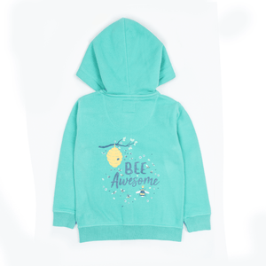 Stone Harbor Girl's Hoodie GIRL'S BEE AWESOME FLEECE HOODIE