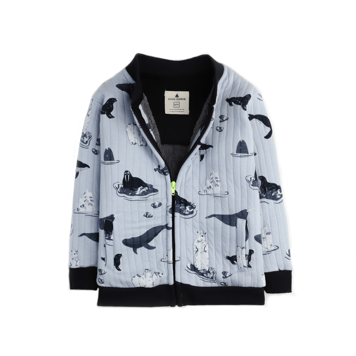 Stone Harbor Girl's Jacket BOY'S FUR LINED SKY JACKET