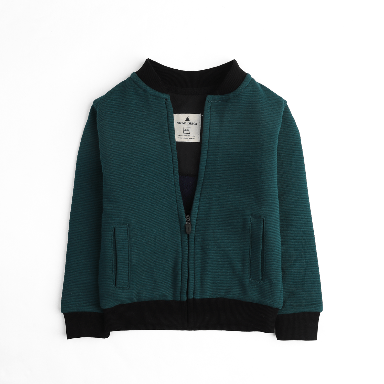 Stone Harbor Girl's Jacket Teal / 2-3 Y GIRL'S FUR LINED BOMBER JACKET