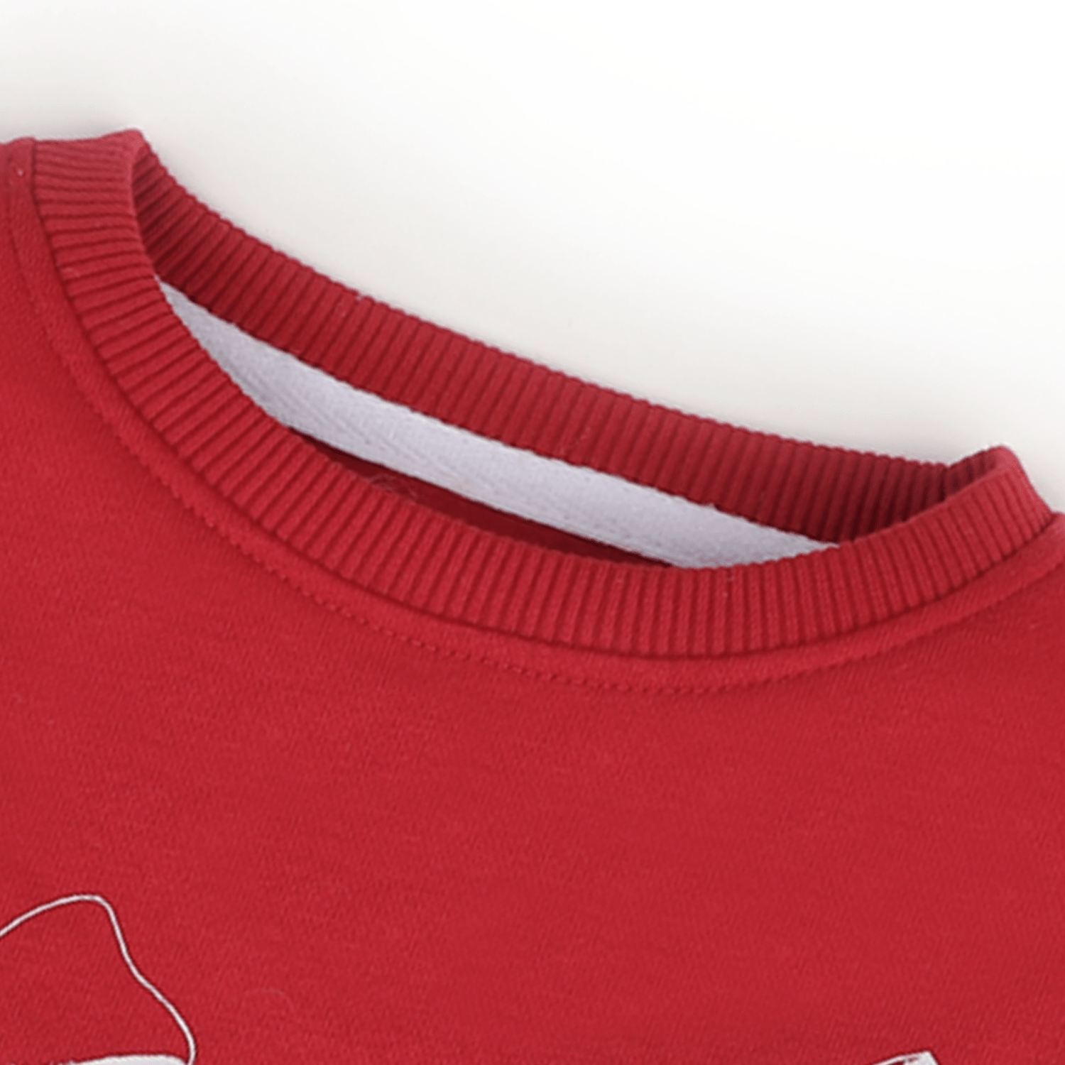 Stone Harbor Girl's Sweatshirt Red / 2-3 Y GIRL'S RED FLEECE SWEATSHIRT