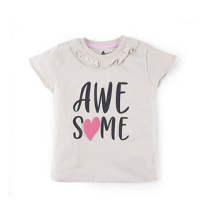 Stone Harbor Girl`s T-Shirt Sand / 0-3 M GIRL'S AWESOME GRAPHIC TEE SHIRT