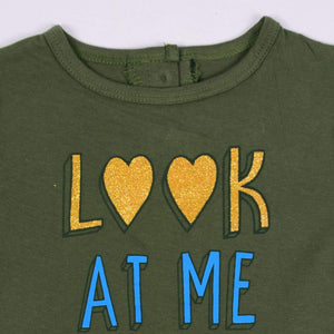 Stone Harbor Girl`s T-Shirt STONE HARBOR PRINTED LOOK AT ME CUTIE TEE SHIRT